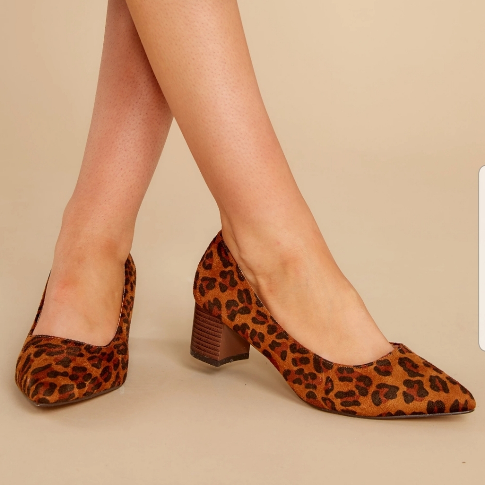 Leopard Print Heels